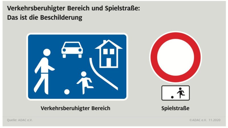 ADAC: Fahrrad-, Spielstraße, Verkehrsberuhigter Bereich - Das Gilt Für ...