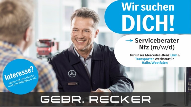 Serviceberater Nfz (m/w/d) – Standort Halle/Westfalen